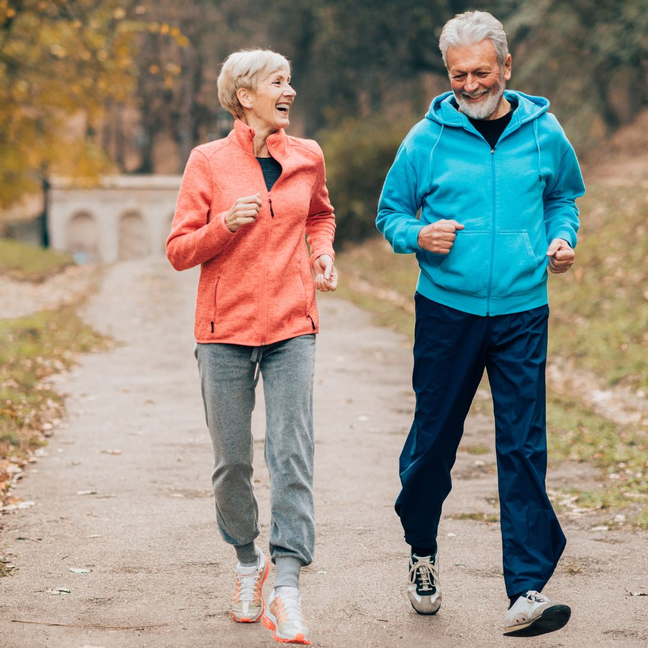 Marche active à deux